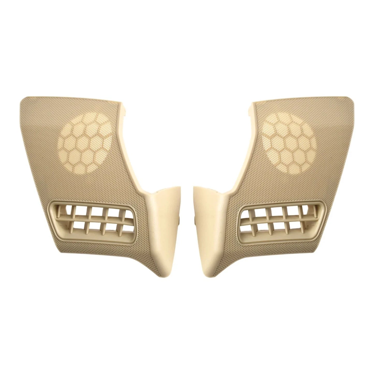 Speaker Cover 2 x Beige Plastic Left & Right for Mercedes W210 (1995–2003)