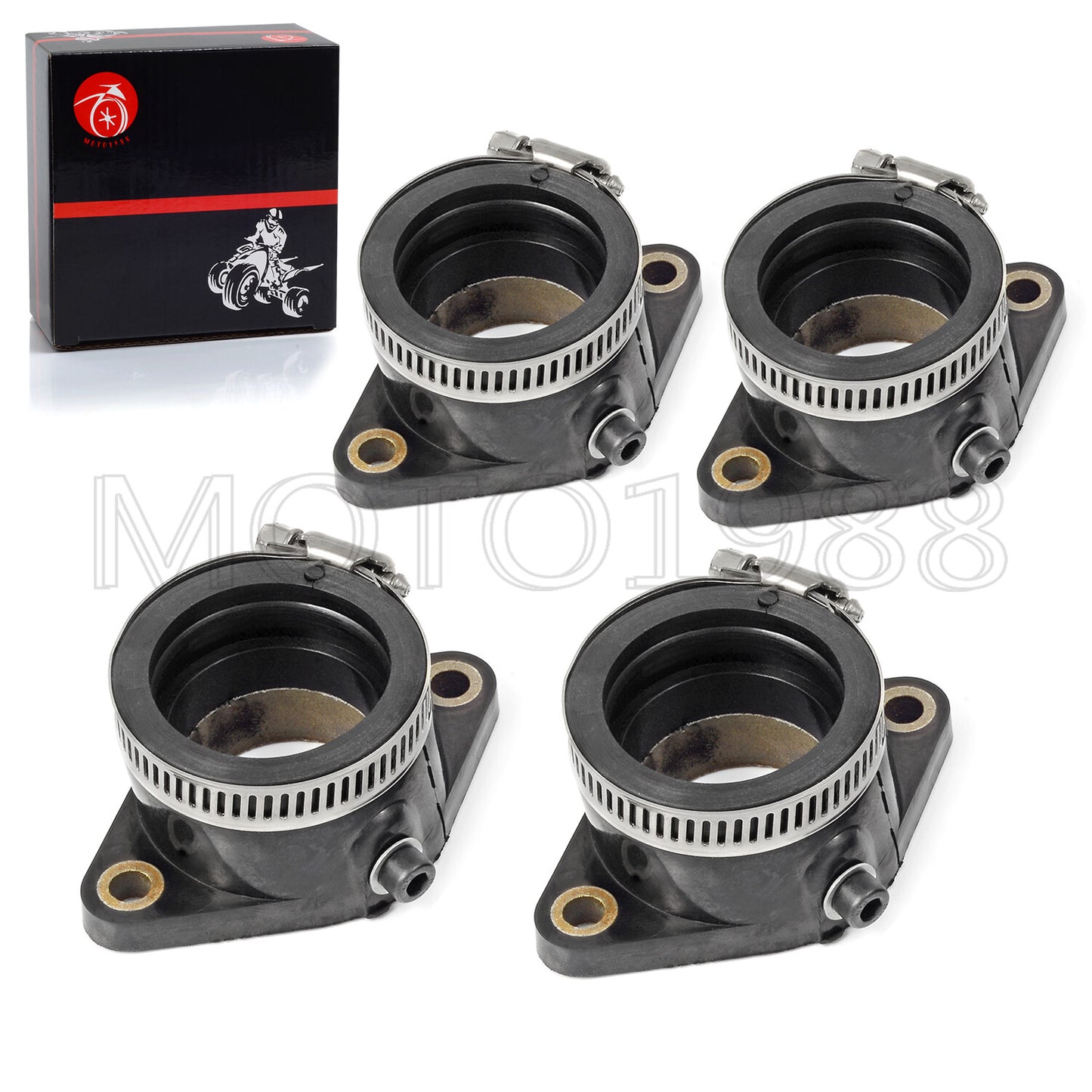 Carb Intake Manifold Boot Set for Suzuki GS850 (1980–1983)
