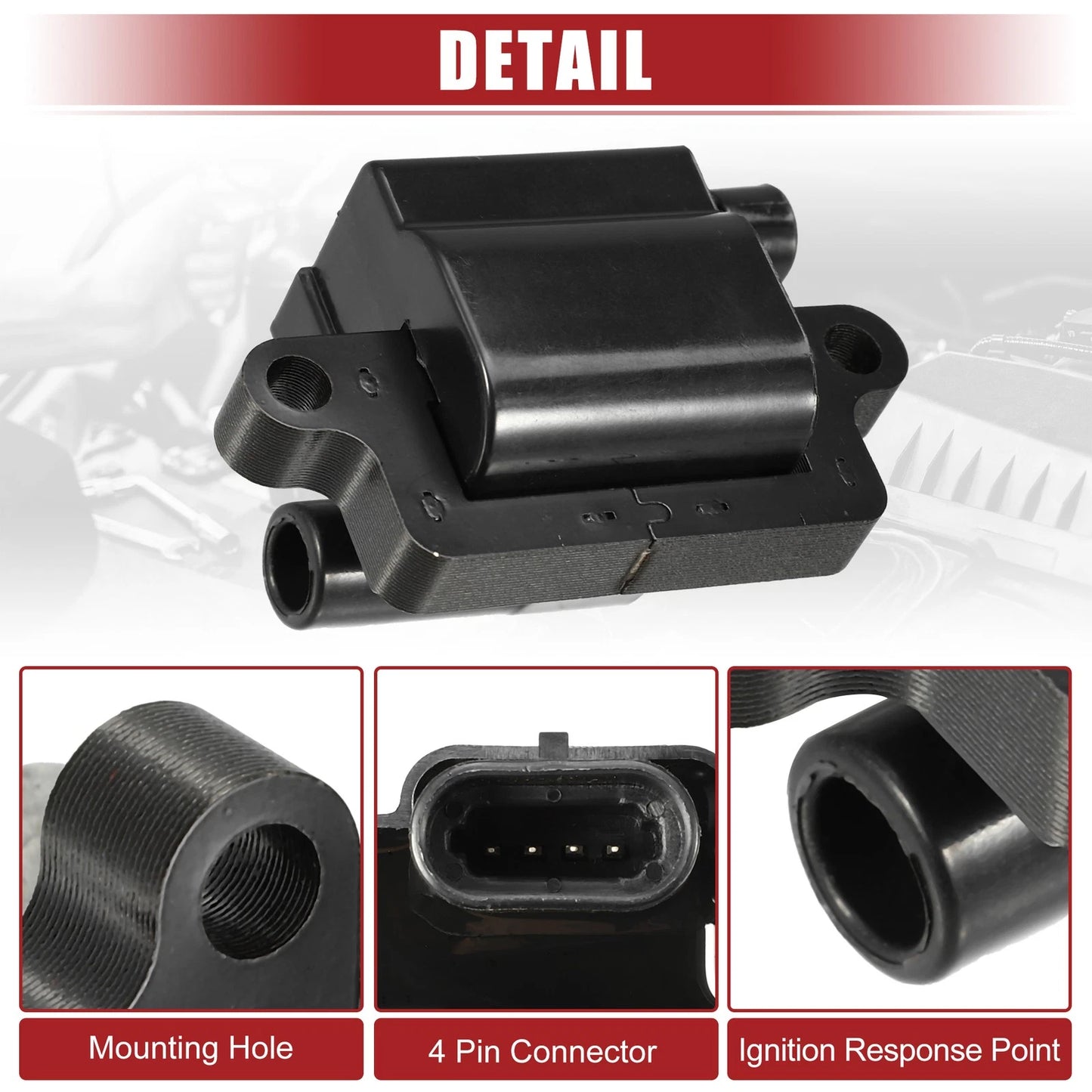 8X Ignition Coil Pack for Chevrolet Silverado 3500 (2001–2006)
