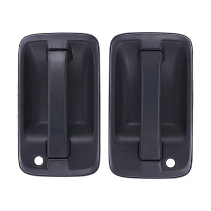 Set of 2 Outer Door Handles for Isuzu N-Series (2009–ON) Black