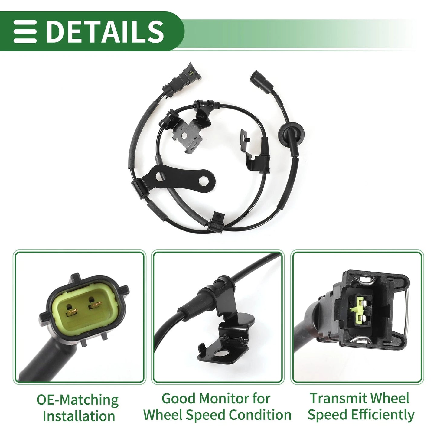 ABS Wheel Speed Sensor No. 91920H3000 for Hyundai Tucson (2015–2020)