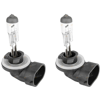 2x Halogen Headlight Bulbs for H27W/2 (12V 27W)