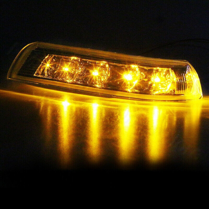 1 Pair LED Mirror Turn Signal Lights for Hyundai Santa Fe (2007–2012)