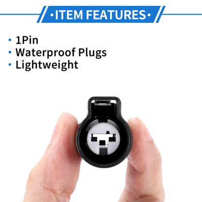 1 Pin Wiring Harness Connector Plug Female for Toyota