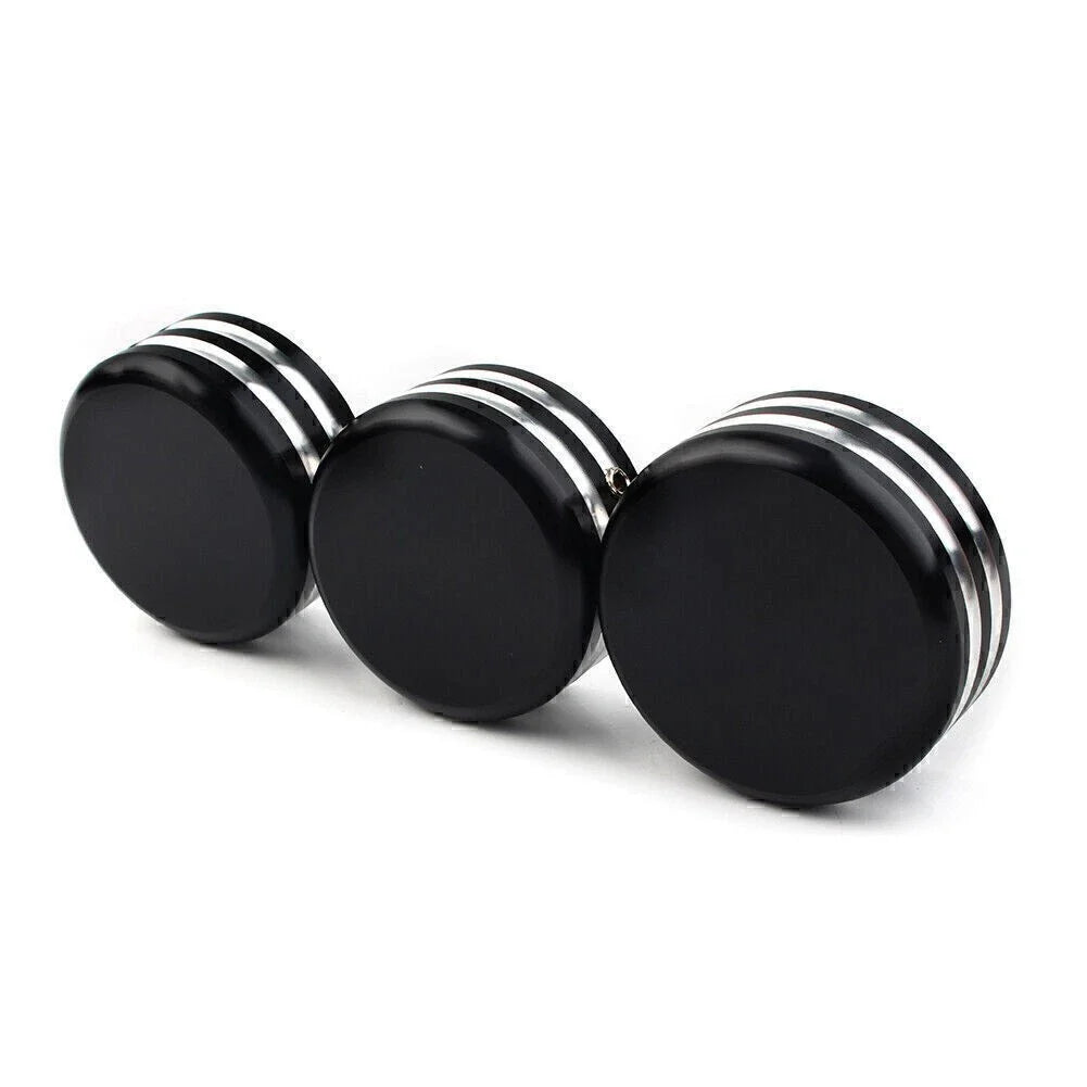 CNC Upper Fork Stem Nut Cover Black for Harley Sportster 883 (2004-2023)