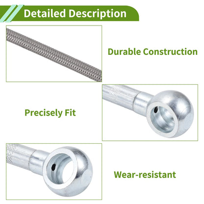 Oil Line for BMW E36 E46 E39 Z3 Z4 M50 M52 M54 (1992–2006) No. 11361705532 Stainless Steel