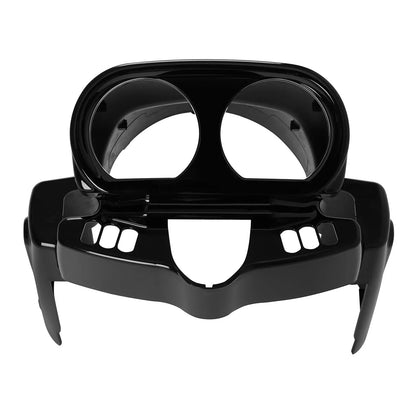 Vivid Black Instrument Housing for Harley Road Glide (2015-2024)