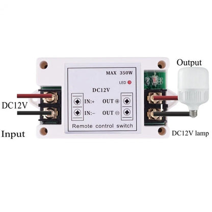 12V Car Battery Disconnect Cut Off Kill Switch w/ Wireless Remote