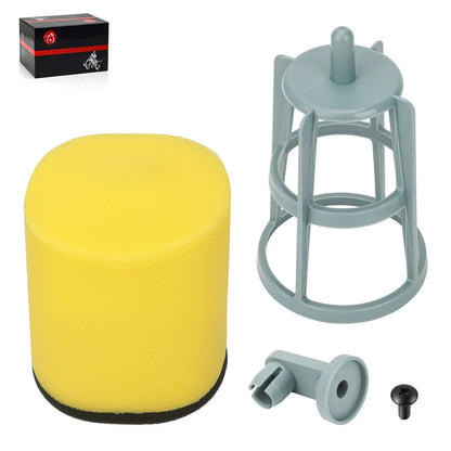 Air Filter + Cage Holder w/Screw for Suzuki Ozark 250 QuadSport Z250 (2005–2009)