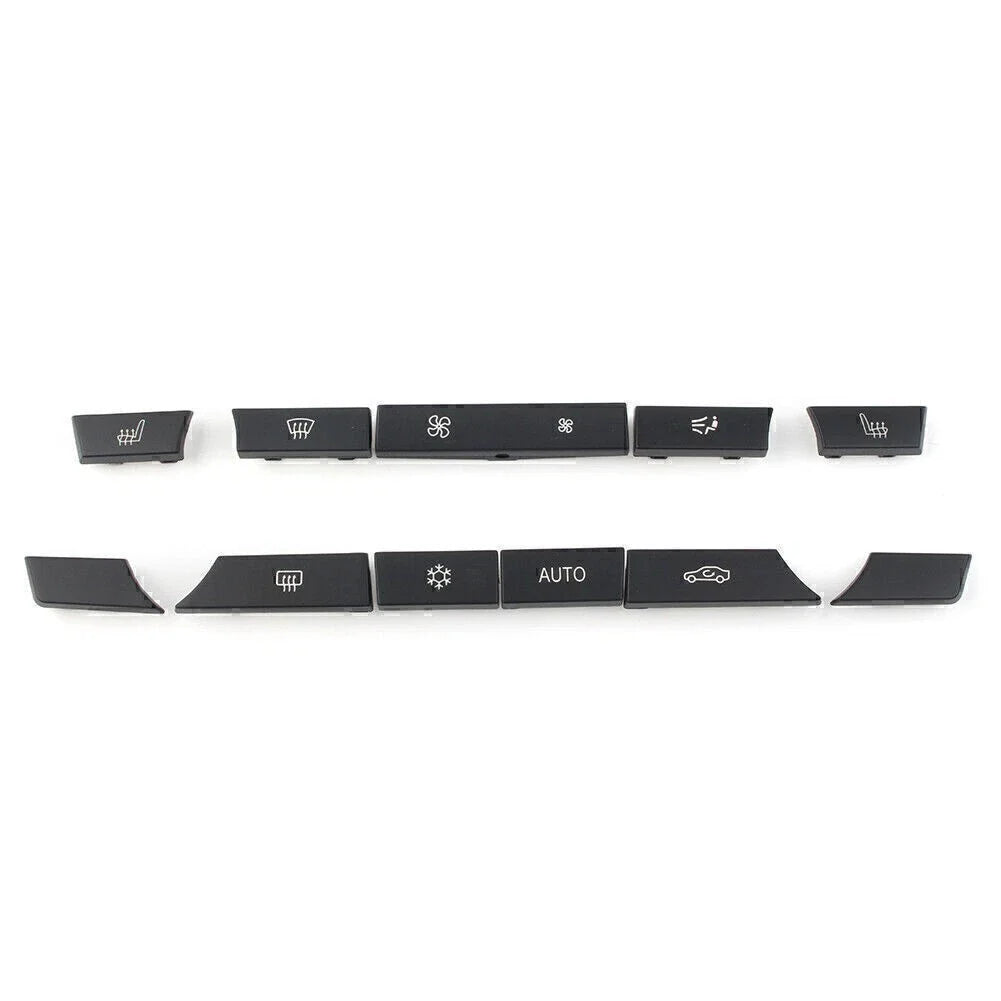 11 Button Key Caps for BMW 5 6 7 F01 F12 (2008-2017)