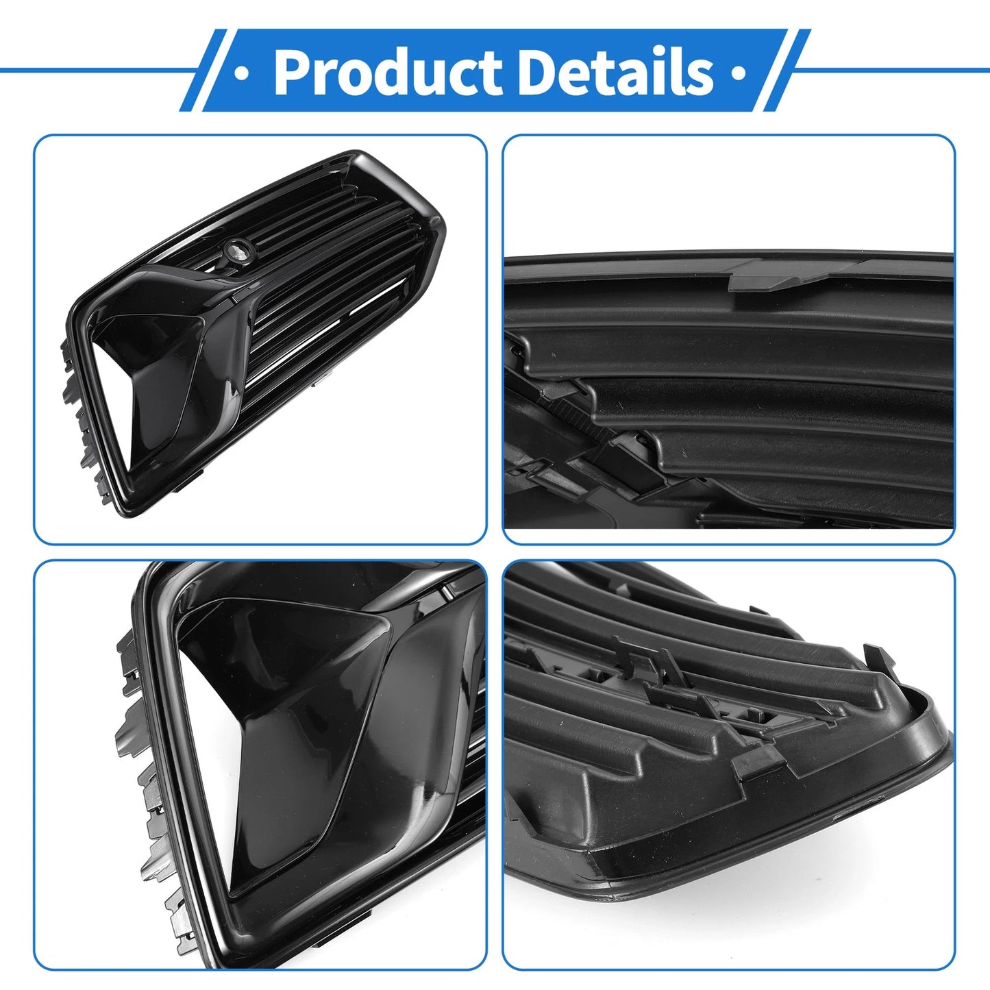 1 Pc Fog Light Grill for Audi A6 (2019–2023) No. 4K0807648
