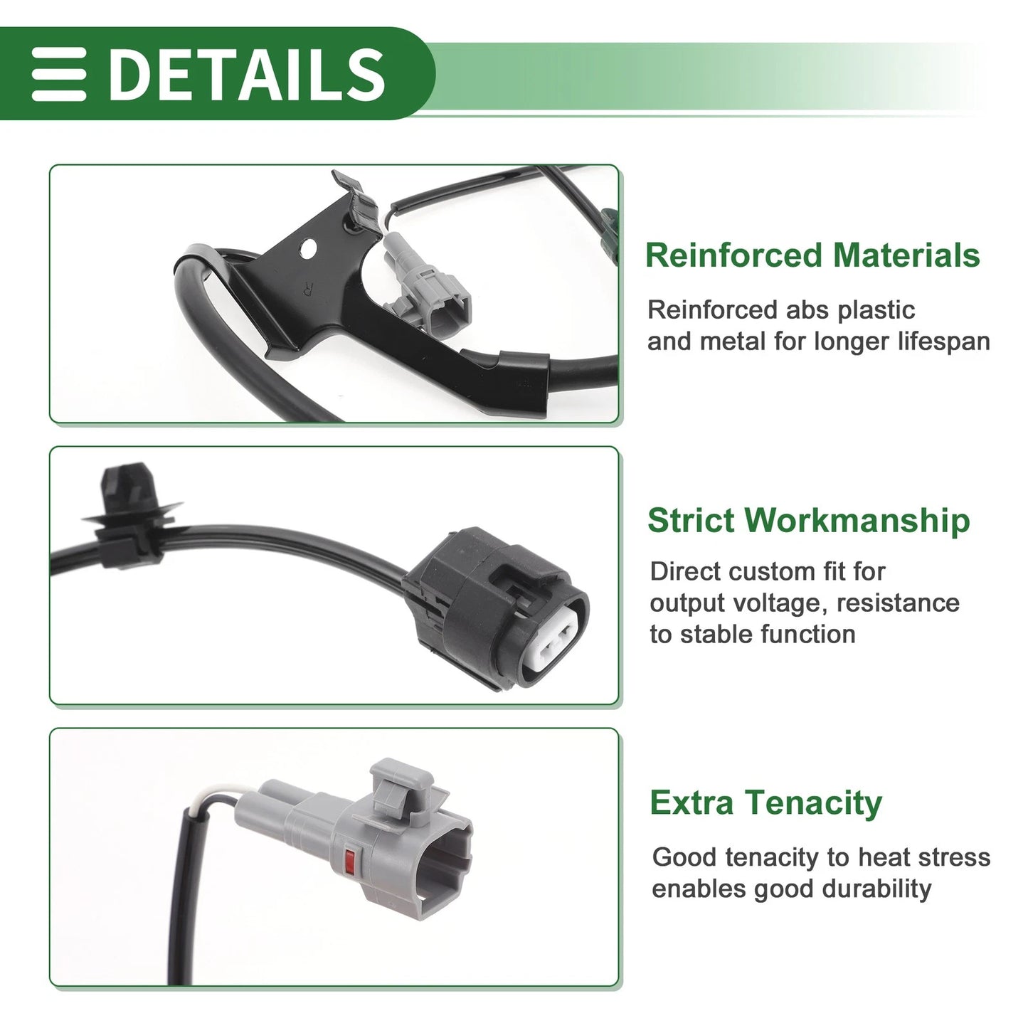 ABS Wheel Speed Sensor No. 8951660070 for Toyota FJ Cruiser (2004–2010)