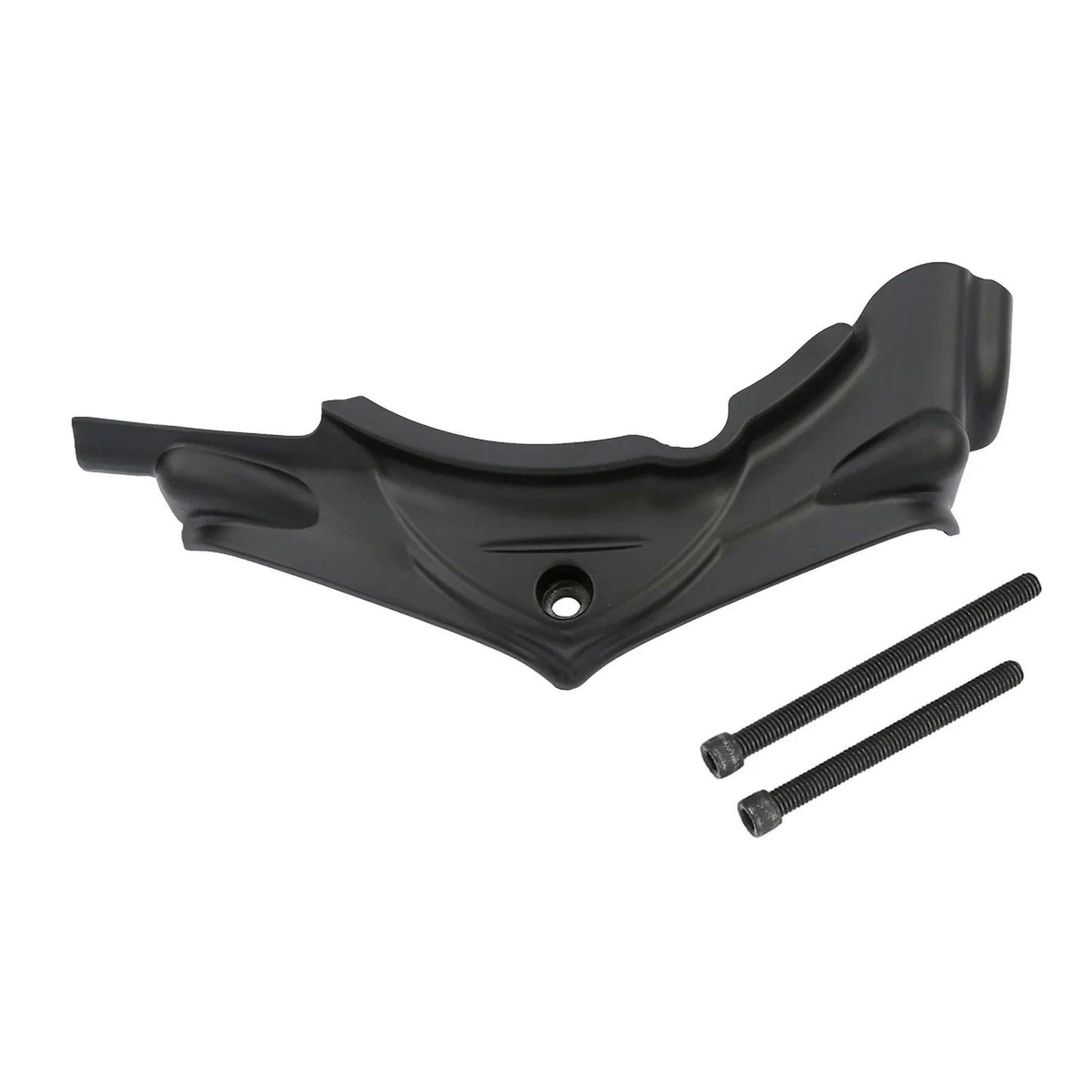 Black Cylinder Base Side Cover for Harley Touring, Dyna (2006-2016)