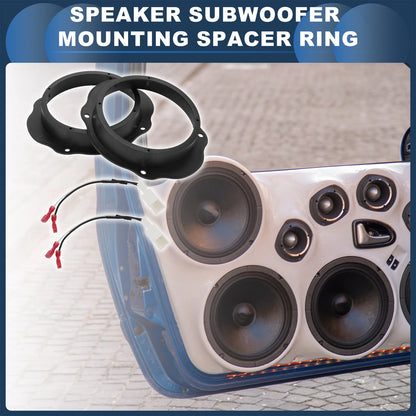 Set of 2 Speaker Spacer Rings for Ford Focus (2004–2010)