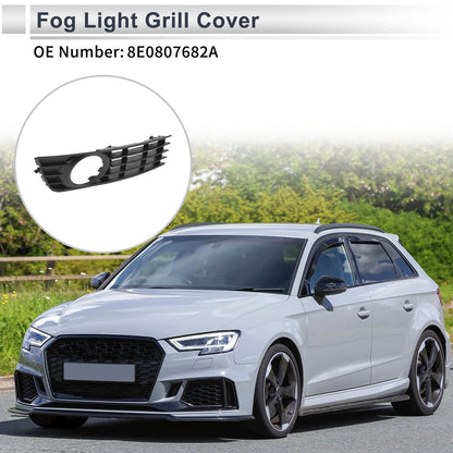 1 Pc Fog Light Grill for Audi A4 Quattro (2002–2005) No. 8E0807682A