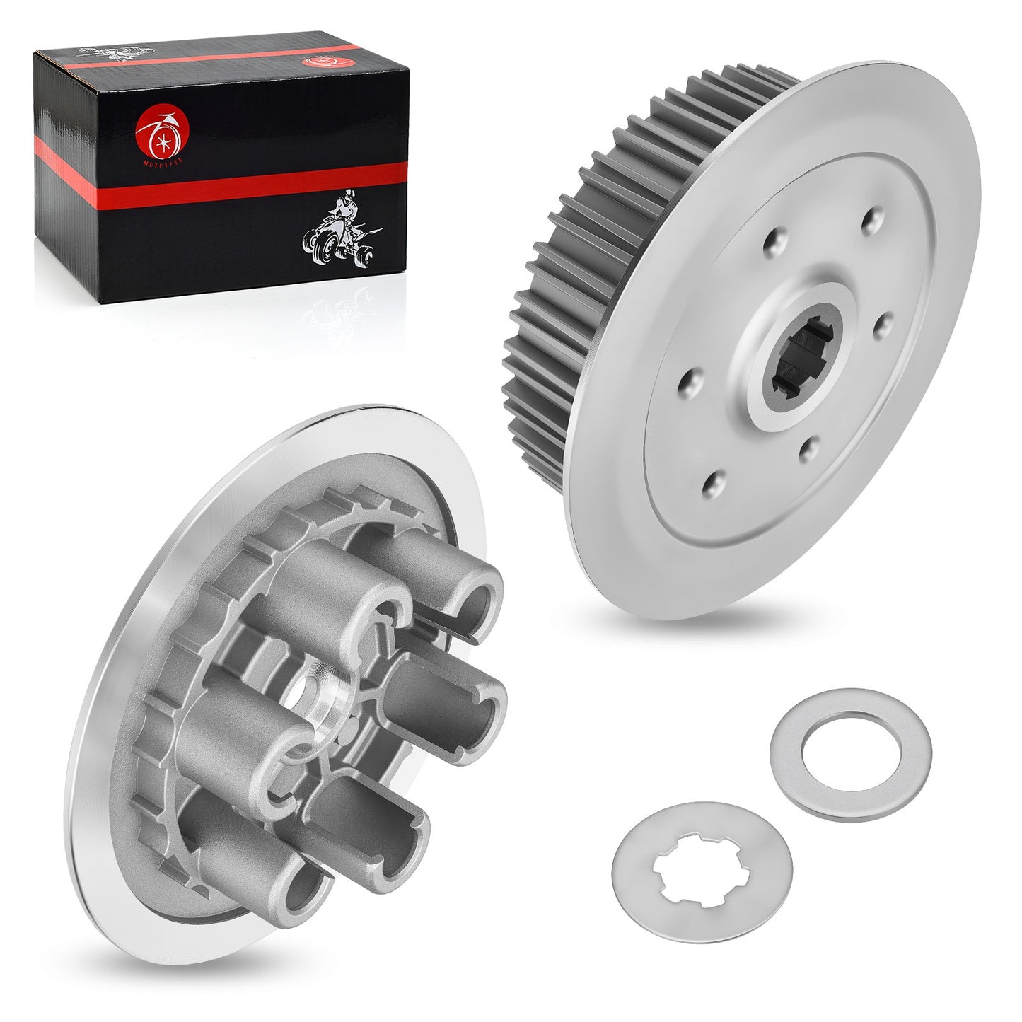 Clutch Pressure Plate Inner Hub & Lock Washer for Suzuki RM250 (1996–2006)