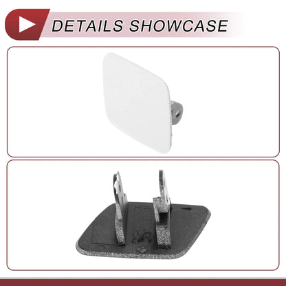 Front Right Bumper Trim Nozzle Cover for BMW X5 (2007 - 2013) White