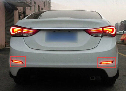 LED Rear Bumper Tail Light DRL for Hyundai Elantra (2014–2016)