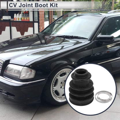 Outer CV Joint Boot Kit with Clamps for Mercedes-Benz 180C (1960–1963)