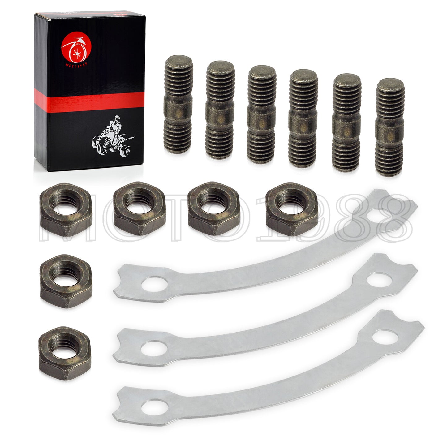 Set of 4 Rear Wheel Sprocket Bolt Lock Washers for Yamaha YFZ350 Banshee (1989–2006)