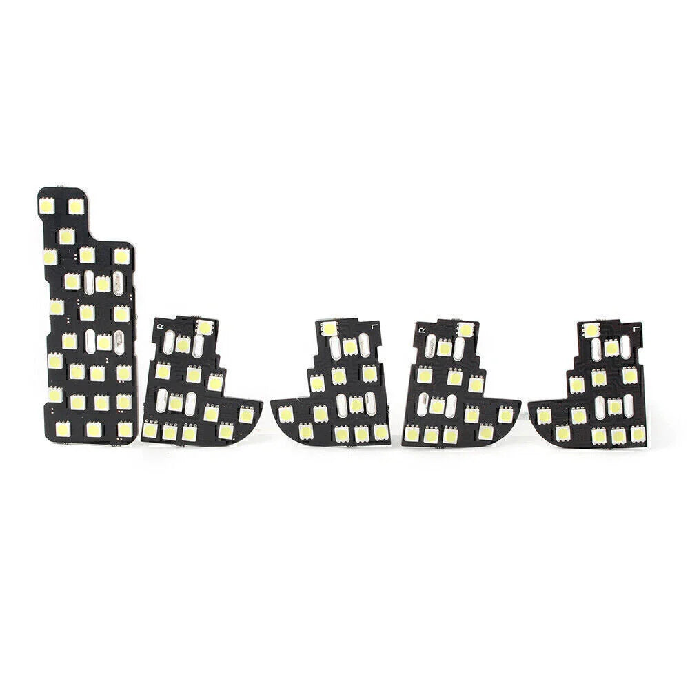 5x Bright White Dome Map Reading Lights for Honda Odyssey (2005-2008)