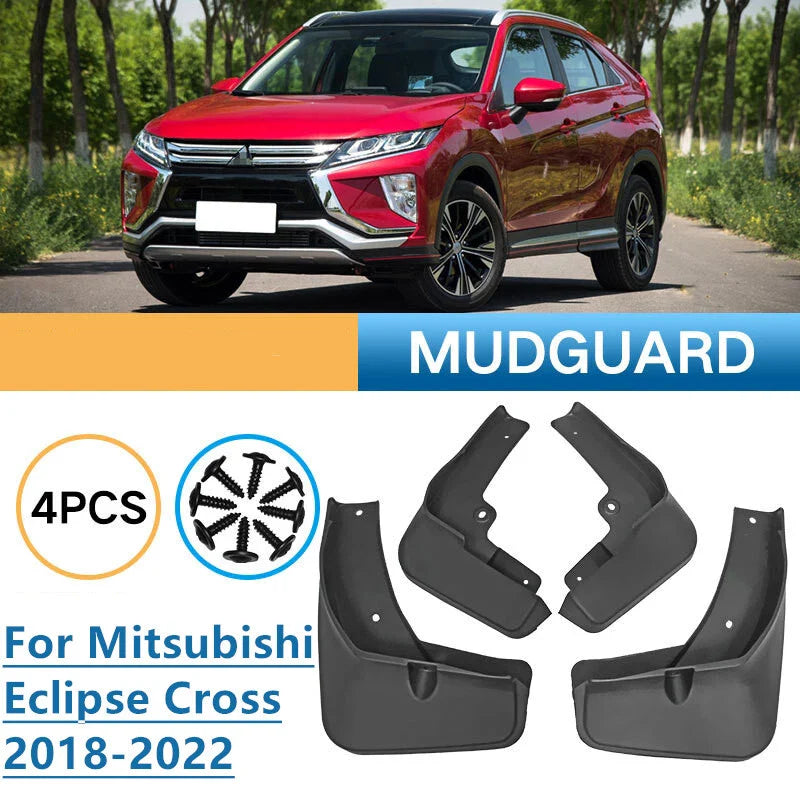 Splash Guards Mudflaps for Mitsubishi Eclipse Cross (2018–2022)