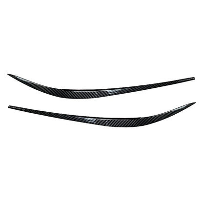 Carbon Fiber Headlight Eyebrow Eyelid Covers for BMW 3 Series (2019-2021)