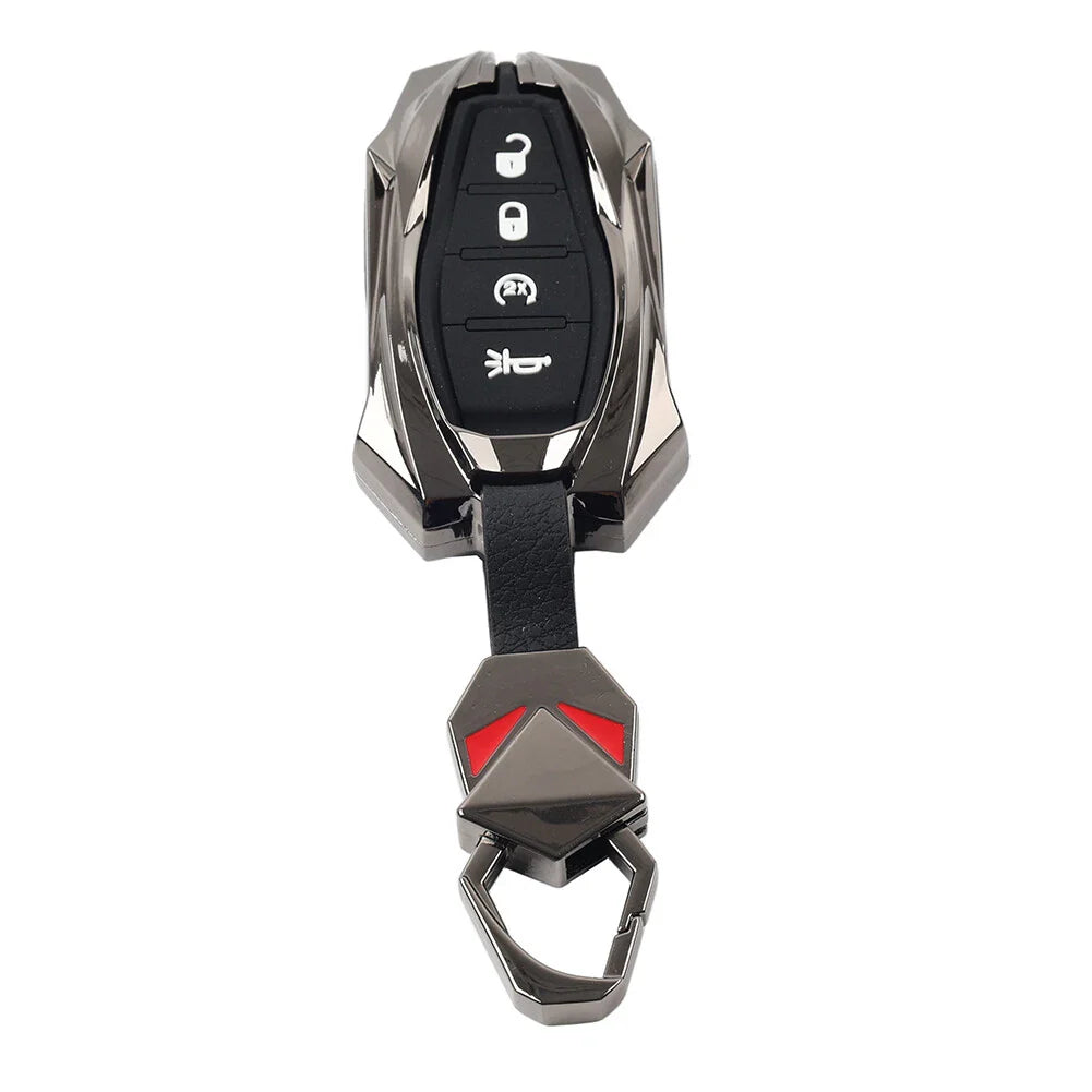 Black 4BTN Key Fob Cover for Dodge Ram 1500 (2019-2024)