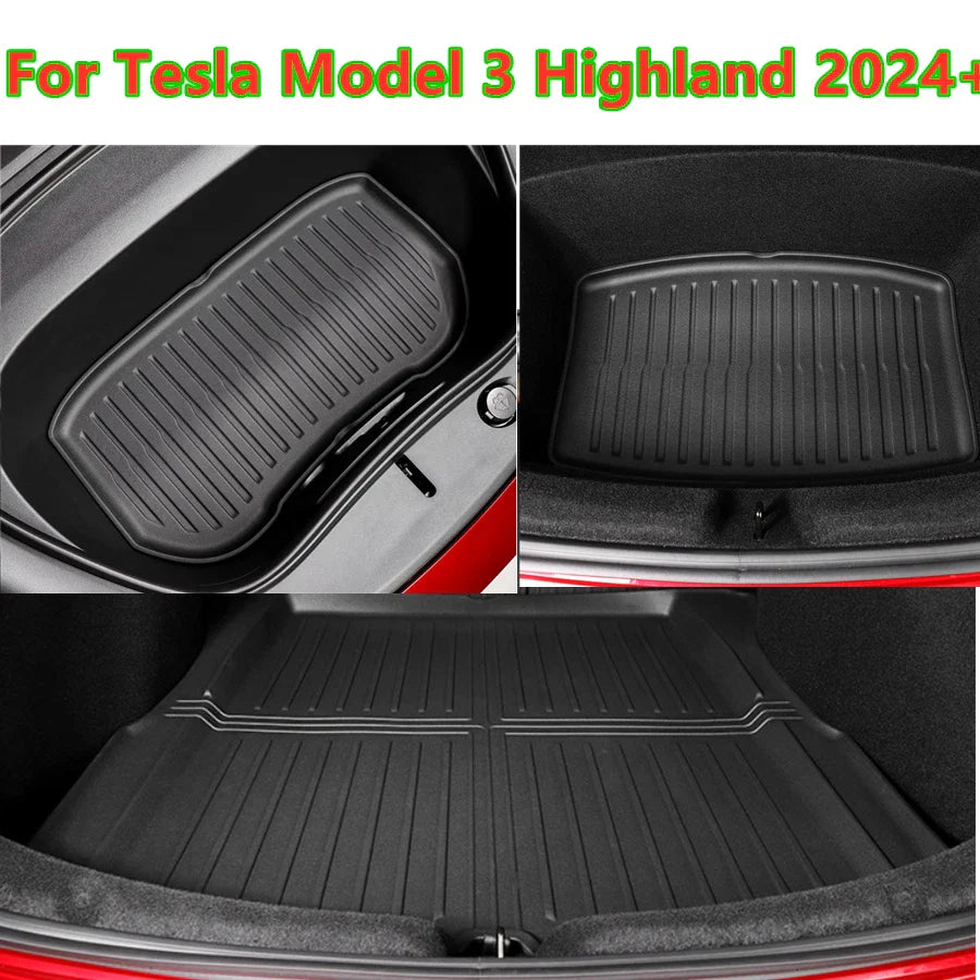 Frunk Front Trunk Under Cargo Storage Liner Mat for Tesla Model 3