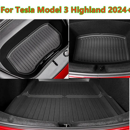 Frunk Front Trunk Under Cargo Storage Liner Mat for Tesla Model 3