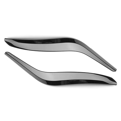 Rear Window Louver Shutter Cover Trim for BMW X4 F26 (2014–2018) Carbon Fiber Black