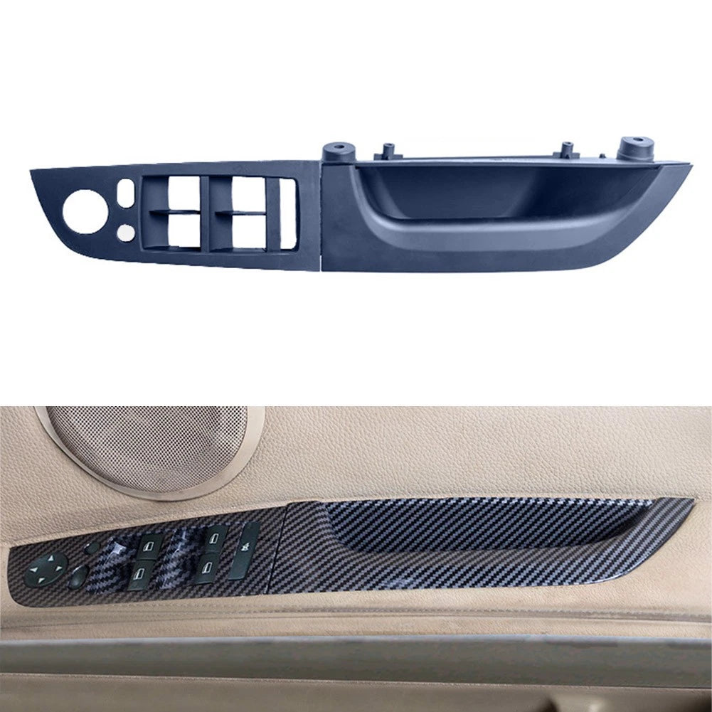 Window Lift Panel Switch Cover for BMW 3 Series E90 (2005–2012) Black RHD