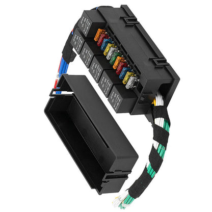 Relay Fuse Box +11 Fuses 5A 10A 15A 20A 25A 30A +6 4Pin 12V 40A Relay Set