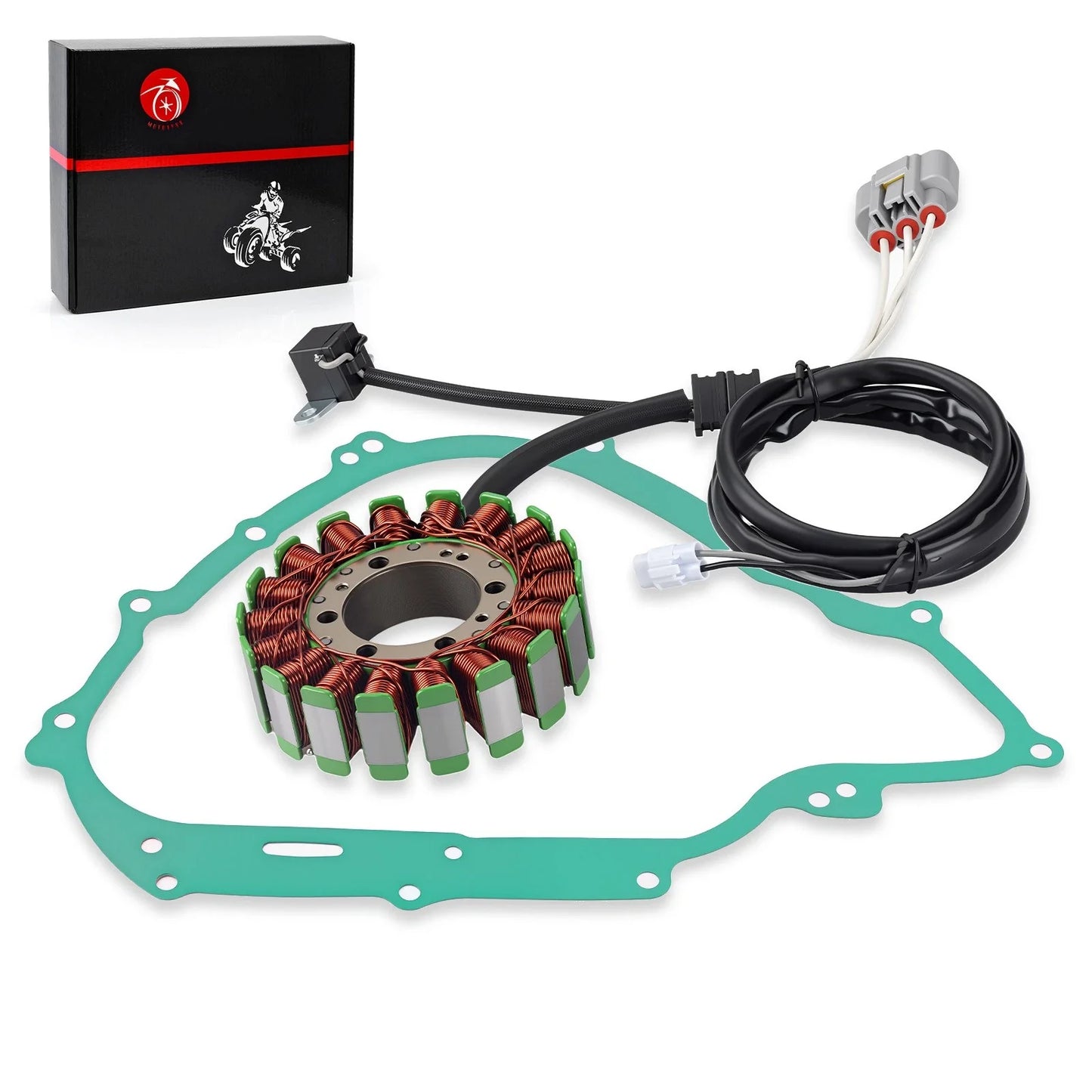 2 x Stator & Gasket for Yamaha Grizzly Kodiak 700 (2010–2023)