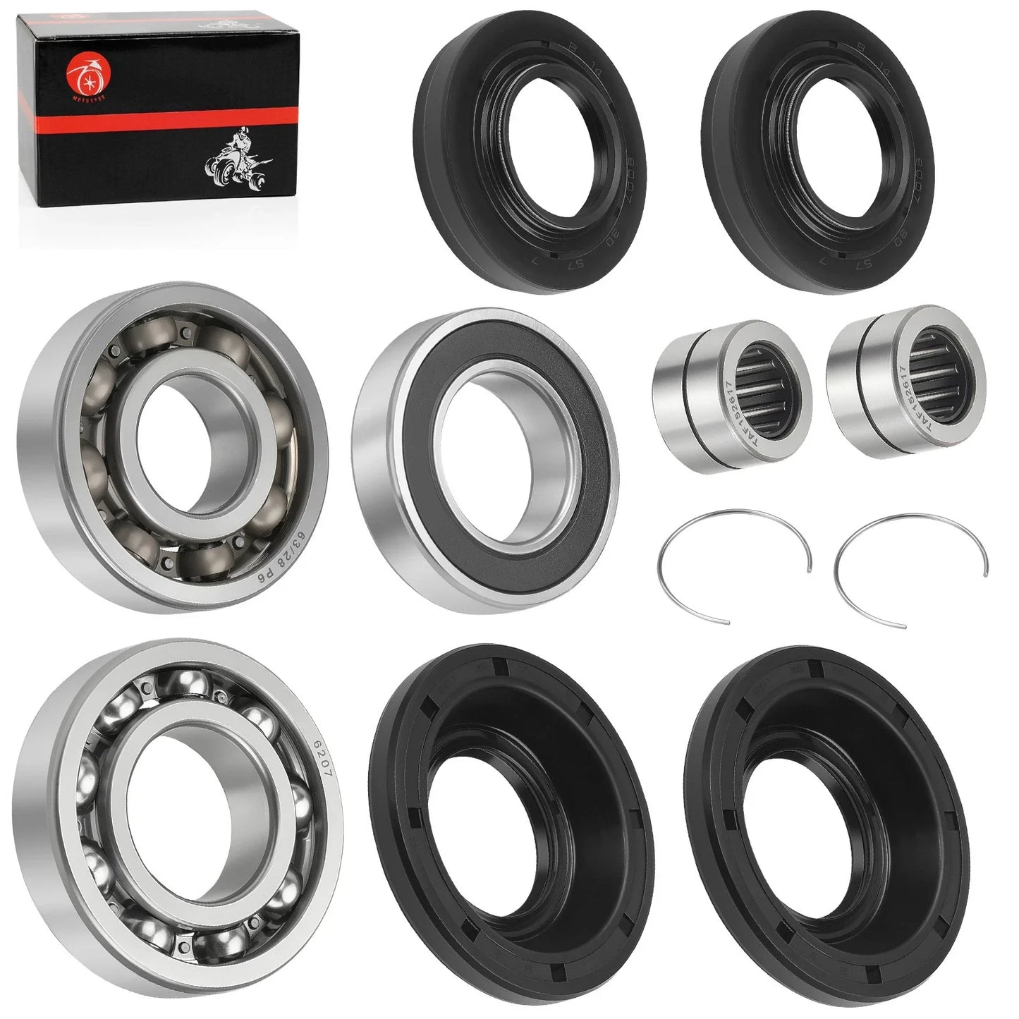 Rear Differential Bearing Seal Kit for Honda Rancher 420 4x4 (2015–2024)