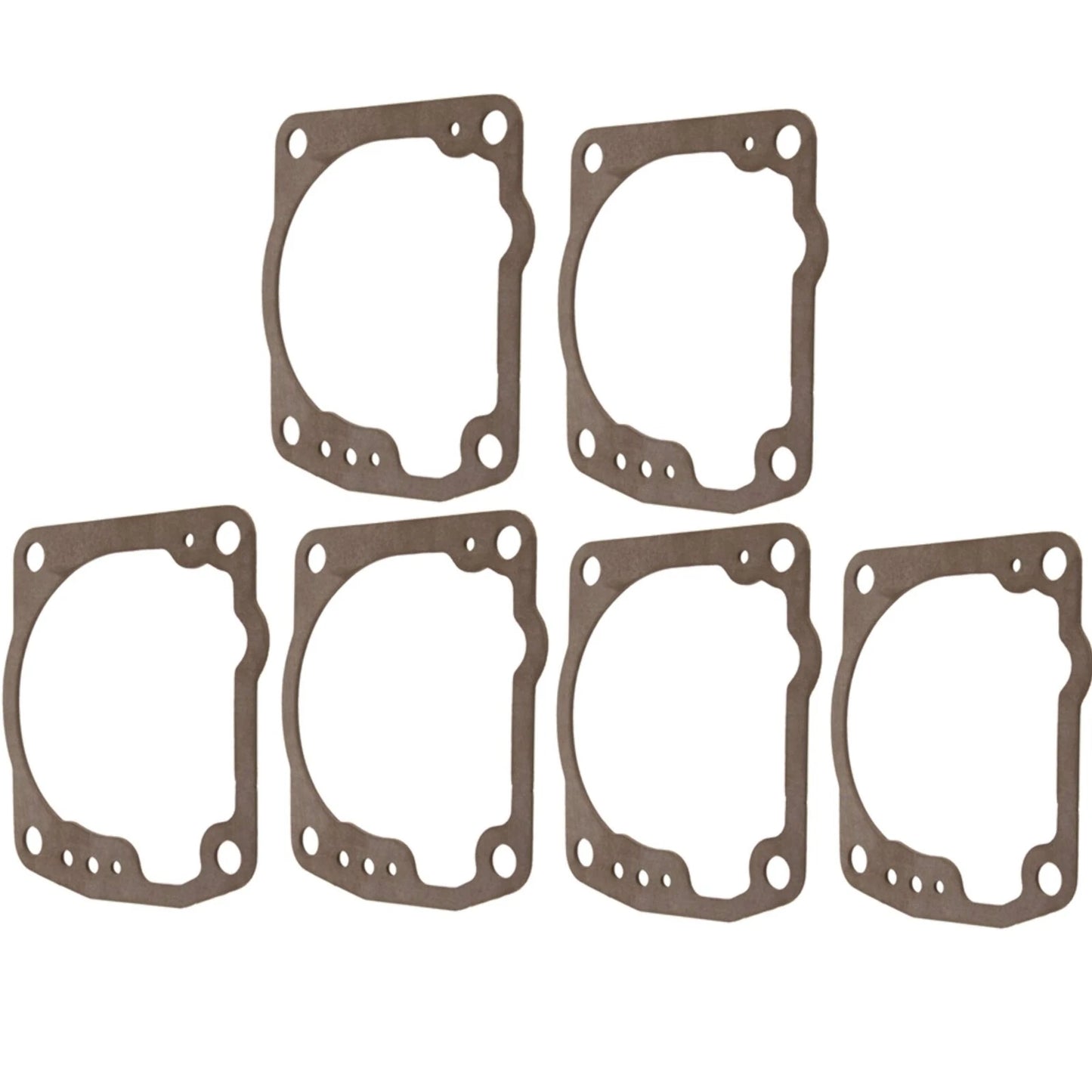 Set of 6 Carburetor Gaskets for Johnson Evinrude 60-Degree V4 V6 (90-175hp)