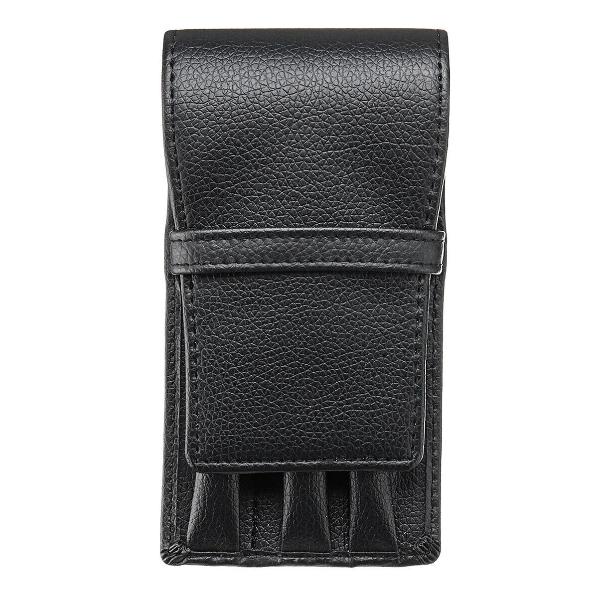 Pens Roller Storage Holder Leather Fountain Pen Case Pouch 3 Holes