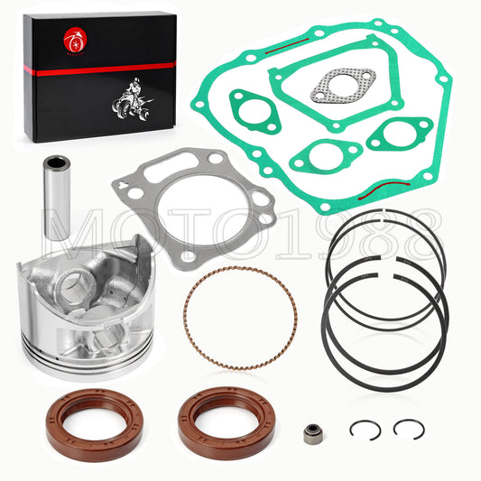 Engine Piston & Rings Gaskets Seals Kit for Yamaha Golf Cart (G21–G28)