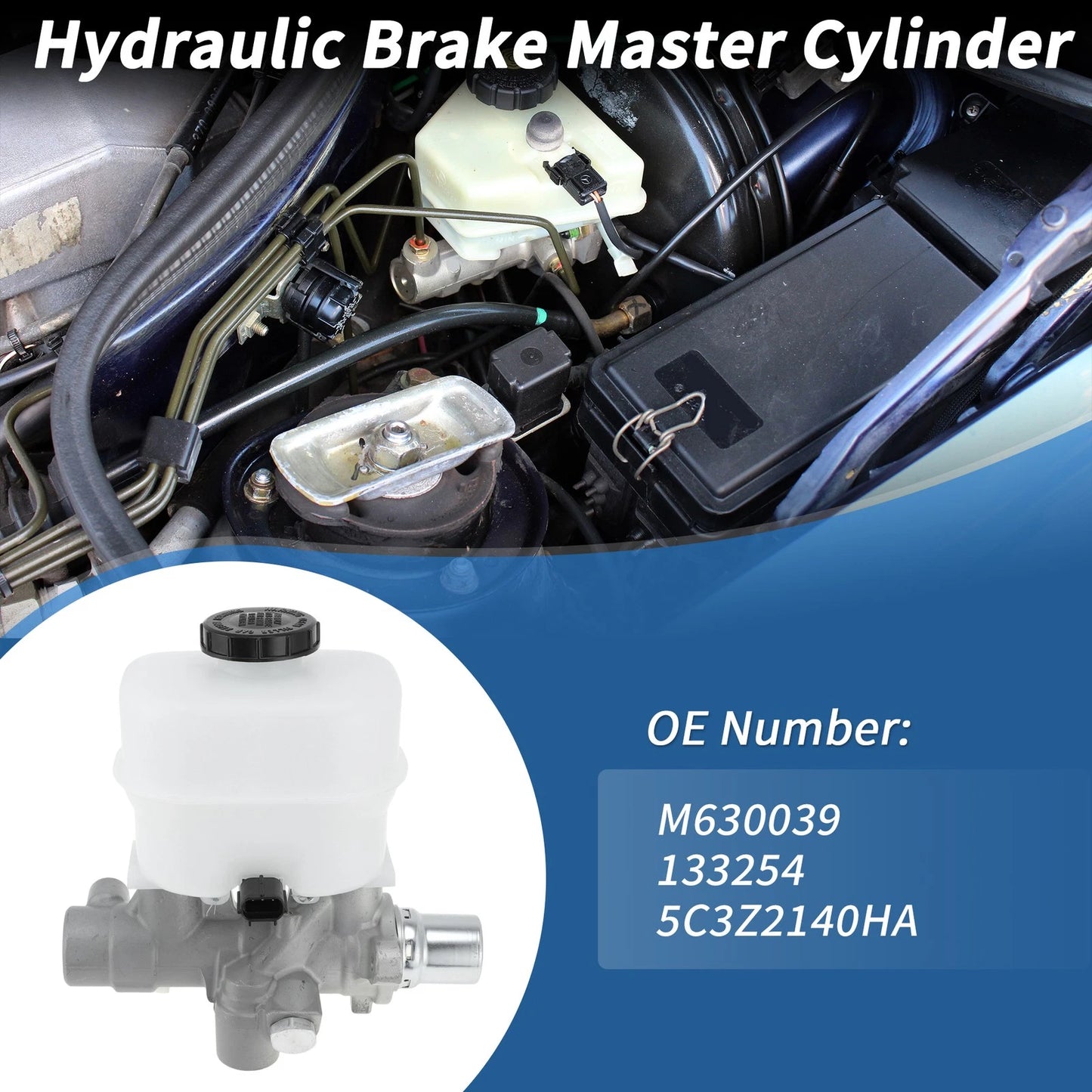 Brake Master Cylinder with Reservoir for Ford Expedition (2010–2014) No.M630711