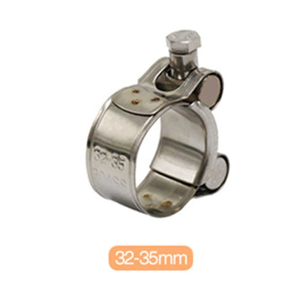 Stainless Steel Exhaust Muffler Pipe Clamp for Universal 32-35mm