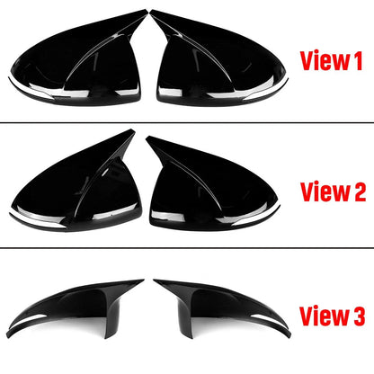 Rearview Side Mirror Cover Trim 2pcs for Hyundai Sonata DN8 (2020–2023)