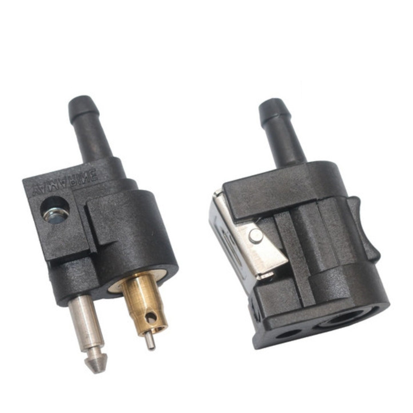 Fuel Line Connector for Outboard Motor Engine Kit (Male & Female)