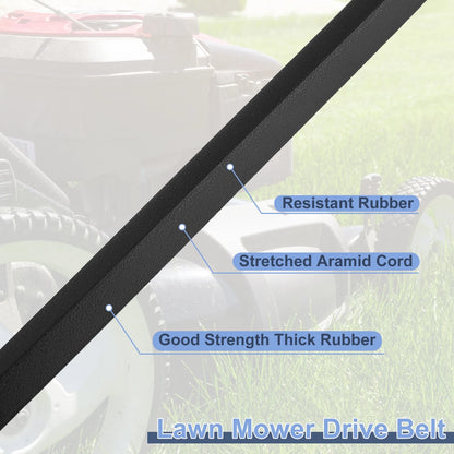 Lawn Mower Deck Belt for John Deere 190C G110 LA150 LA175 (GX21395)