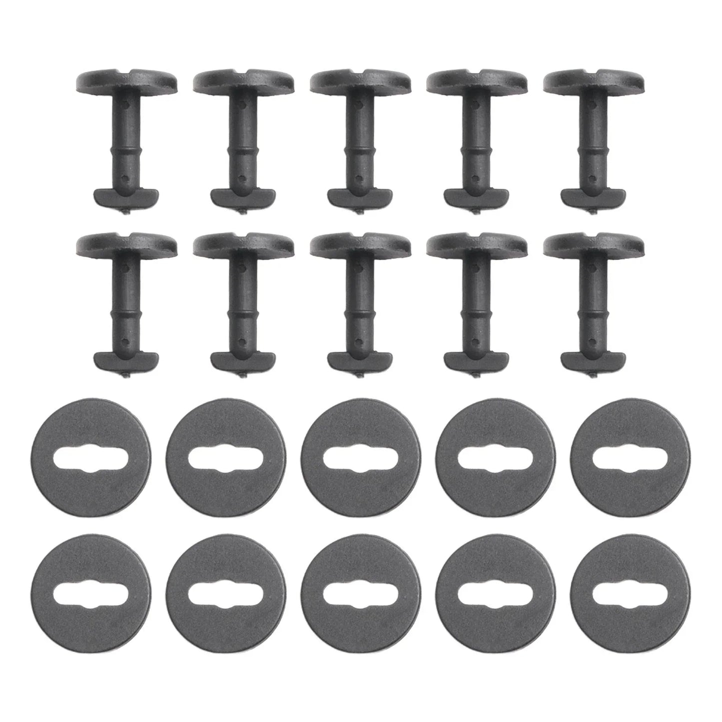 Pack of 10 Floor Mat Clips for BMW E36 E46 E38 E39