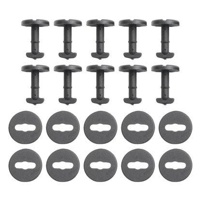 Pack of 10 Floor Mat Clips for BMW E36 E46 E38 E39