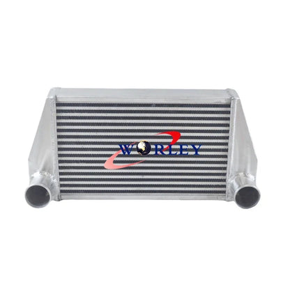 Universal V Mount Turbo Intercooler FMIC 25x12x3.5 2.75" Inlet Outlet
