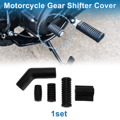 Set of 1 Universal Shift Pedal Shells Anti-Slip Rubber Pads