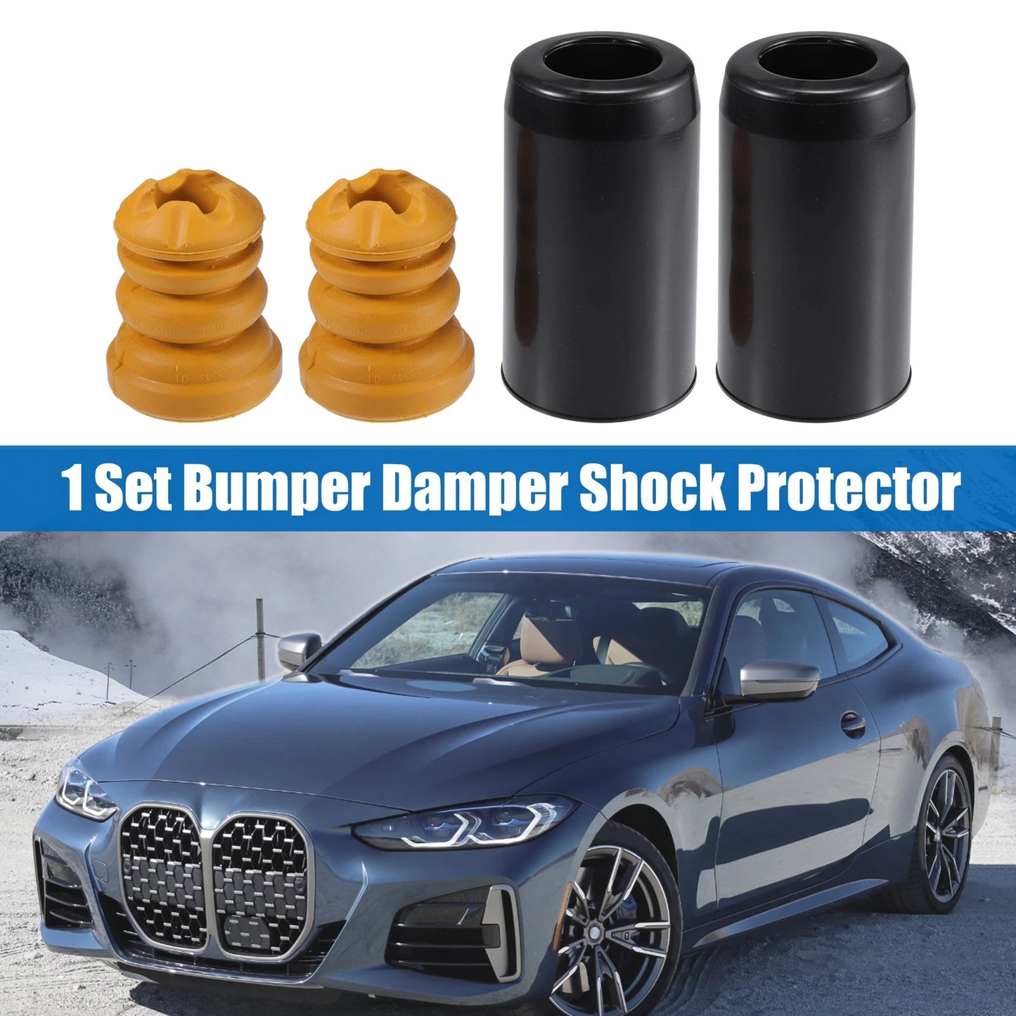 Set of 1 Bumper Damper Shock Protector for BMW 228i (2014–2019) No. 33536858240/33536854709