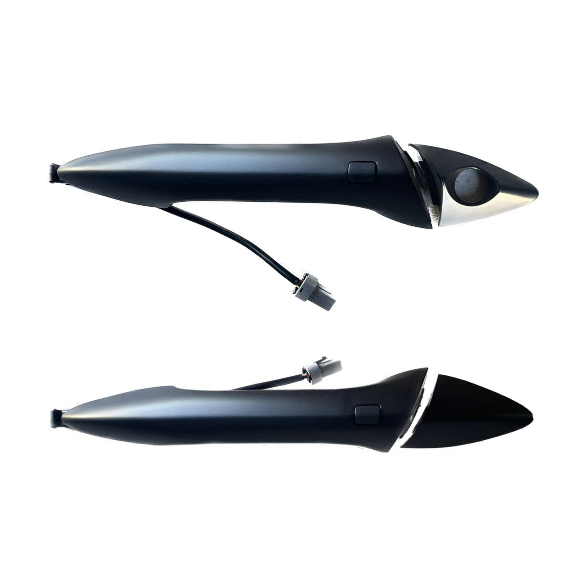 Set of 2 Outer Door Handles for Hyundai Elantra (2011–2015) Black