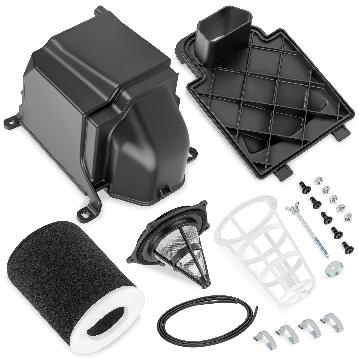 Air Filter Cage Guide + Air Box Lid Seal Kit for Yamaha YFZ450 (2004–2013)
